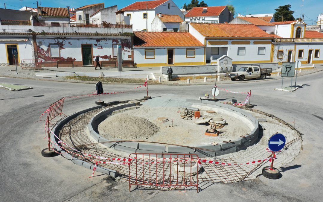 Nova Rotunda em Viana do Alentejo