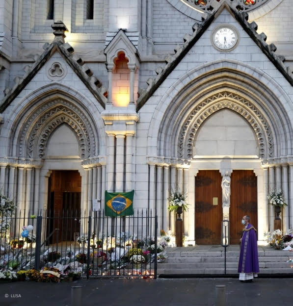 FRANÇA: Um ano após o atentado na Basílica de Nice, a cidade vai fazer um minuto de silêncio em memória das vítimas