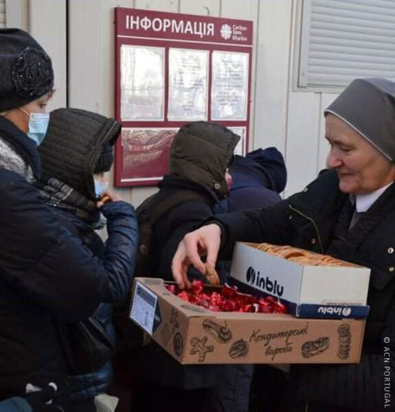 UCRÂNIA: “Muitas pessoas vieram à paróquia à procura de ajuda e abrigo”, descreve sacerdote durante ataque a Kiev