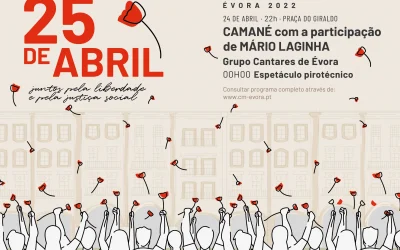 Comemorações do 25 de abril em Évora