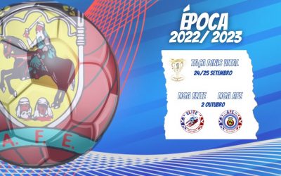Futebol 2022 – 2023/Distrito de Évora: Calendário da Liga Elite