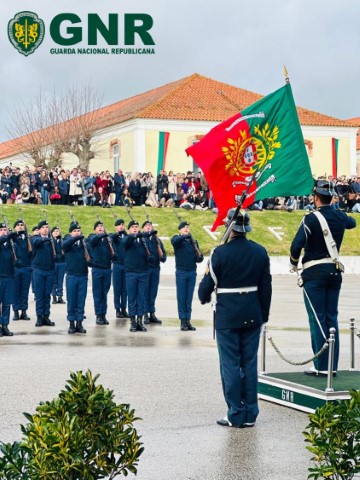 GNR: Cerimónia de Juramento de Bandeira do 51.º Curso de Formação de Guardas