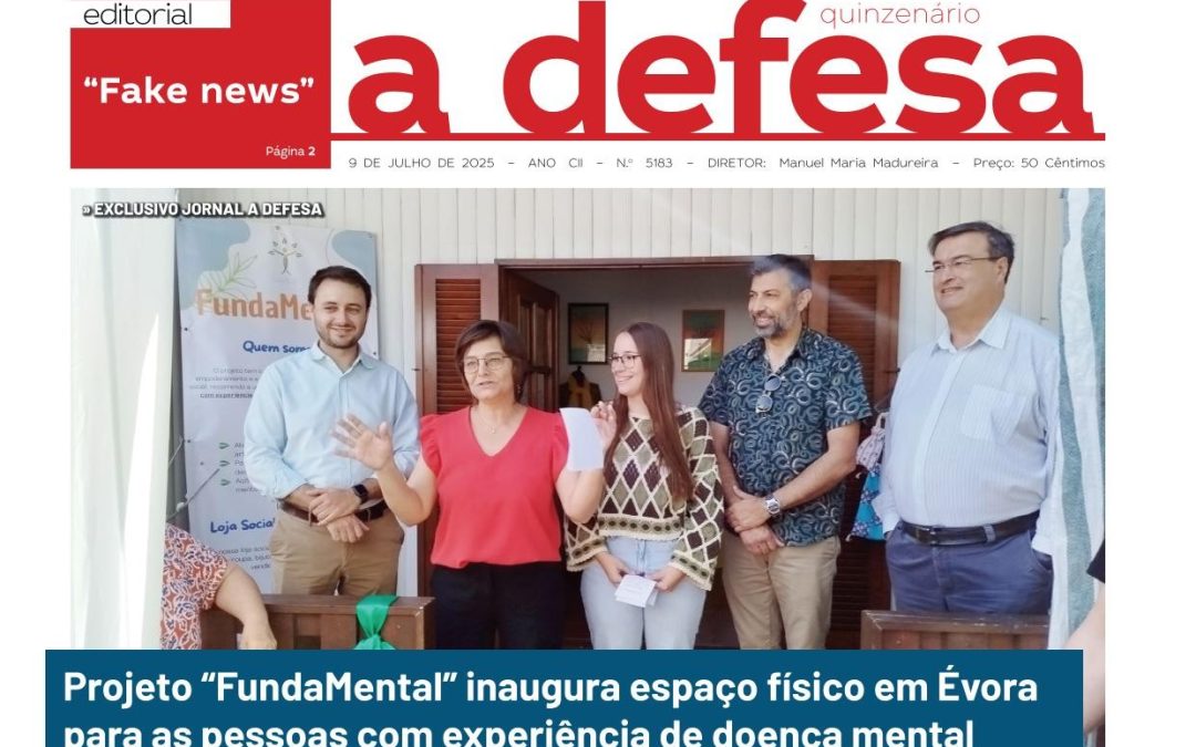 Jornal “a defesa” – 9 de Julho de 2025 (impresso)