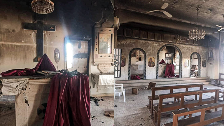 SÍRIA: Em Suwayda, a crise humanitária é grave e a igreja local foi transformada em abrigo de emergência