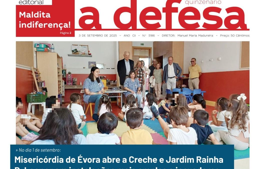 Jornal “a defesa” – 3 de Setembro de 2025 (impresso)