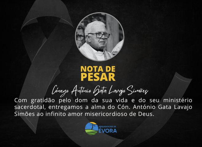 Partiu para a Casa do Pai o Cónego António Gata Lavajo Simões (atualizada com o horário das exéquias)
