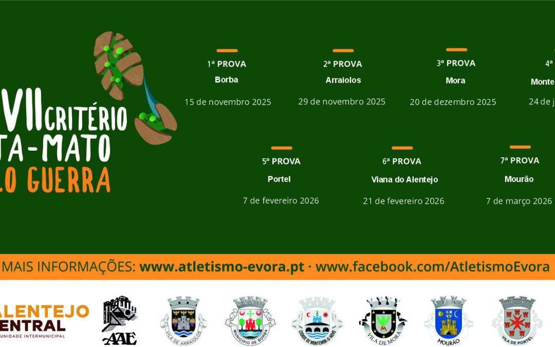 XXVII Critério Corta-Mato Paulo Guerra começa neste dia 15 de novembro no município de Borba