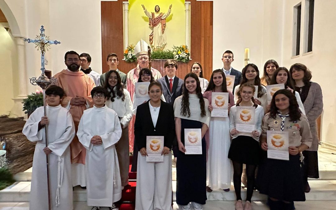 S. Pedro de Rebocho em festa com o Sacramento da Confirmação (com fotos)