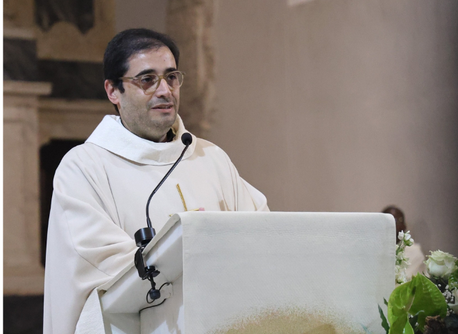Padre João Ensina celebrou a Missa Nova no Mosteiro da Imaculada Conceição em Campo Maior (com fotos)