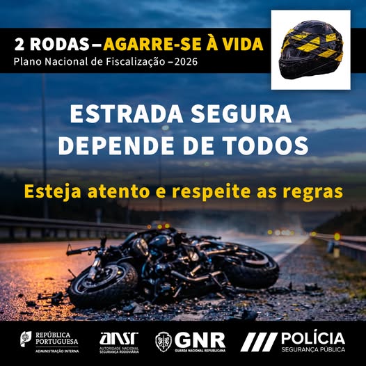 Motociclistas envolvidos em mais de 34 mil acidentes em três anos