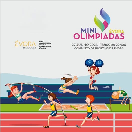 Miniolimpíadas Évora 2026 promovem desporto e convívio entre os mais novos